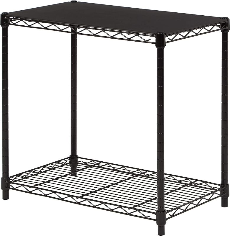 Photo 1 of  Amazon Basics 2-Tier Stackable Storage Shelf
