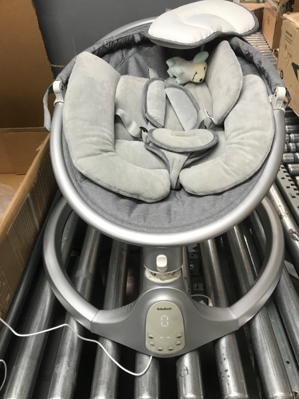 Photo 3 of BabyBond Infant Electric Swing Chair for Newborns
