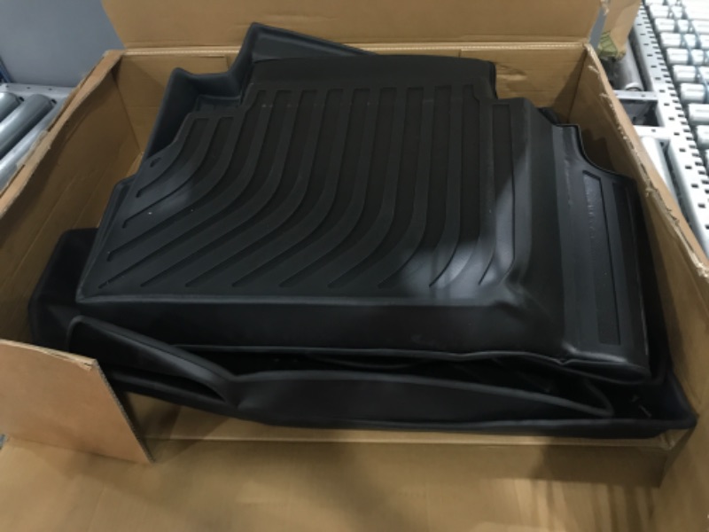 Photo 1 of KELCSEECS Floor Mats and Cargo Liner Custom for Subaru WRX 2022 Non Slip All Weather Protection TPE Floor Liner Set Accessories Black
