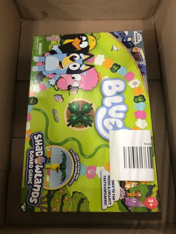 Photo 2 of Bluey - Shadowlands Board Game - Family Game Night, Unpredictable Engaging Fun for All - Collect All 5 Cupcake Cards | 2-4 Players | for Ages 3+, Multicolor, 13011