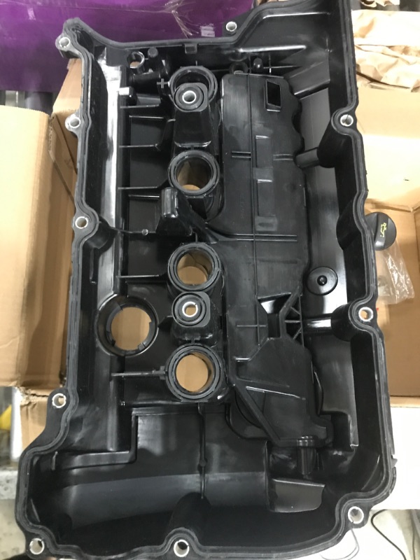 Photo 5 of MITZONE Cylinder Head Valve Cover Compatible for 2007-2015 Mini Cooper Base R55-R61 non-S N16/N12 1.6L Replace # 11127646554