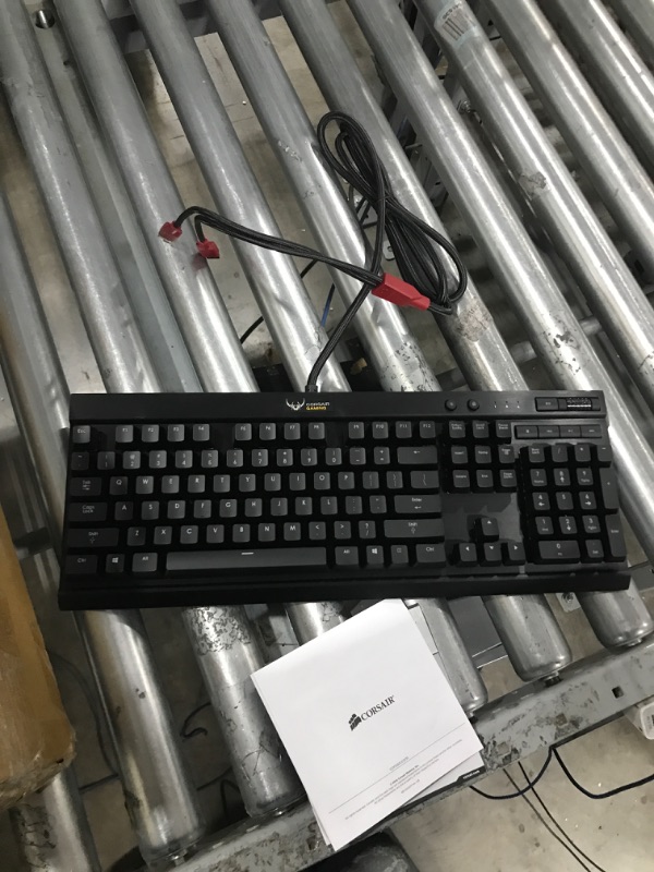 Photo 2 of Corsair Gaming K70 RGB LED Mechanical Gaming Keyboard - Cherry MX Red (CH-9000068-NA)
