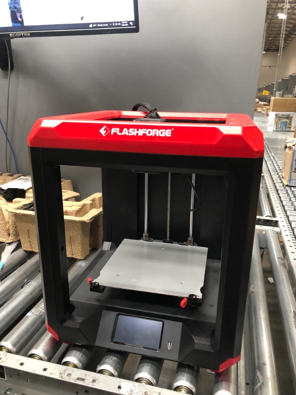 Photo 7 of Flashforge 3D Printer Finder 3 Glass Heating Bed with Removable PEI Surface and Magnetic Platform, Fully Assembled, Large FDM 3D Printers with 7.5" x 7.7" x 7.9" Printing Size