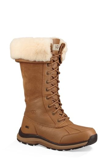 Photo 1 of Women's Adirondack III Tall Boots, Brown, Size 8 | UGG
