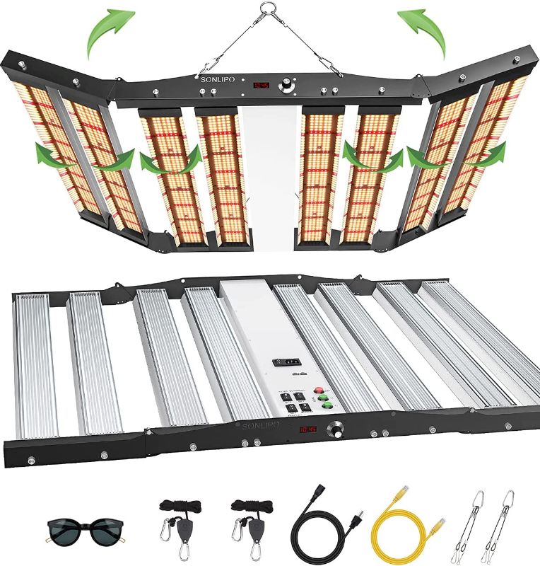 Photo 1 of **SEE NOTES**
Sonlipo SPC6500 LED Grow Light 650W, 6x6 ft Coverage with 2928 Samsung LEDs 