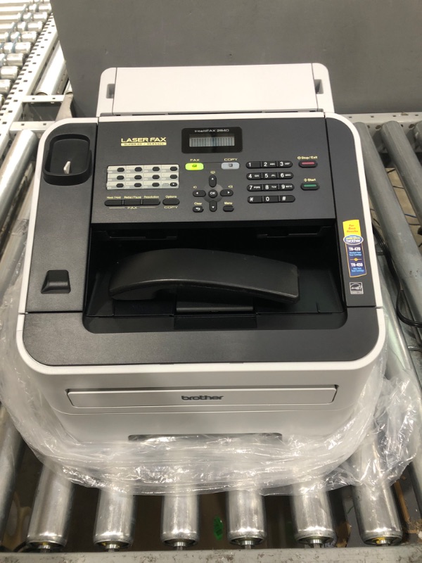 Photo 2 of Brother RFAX2840 High Speed Mono Laser Fax Machine (Renewed Premium) Renewed Model: RFAX2840