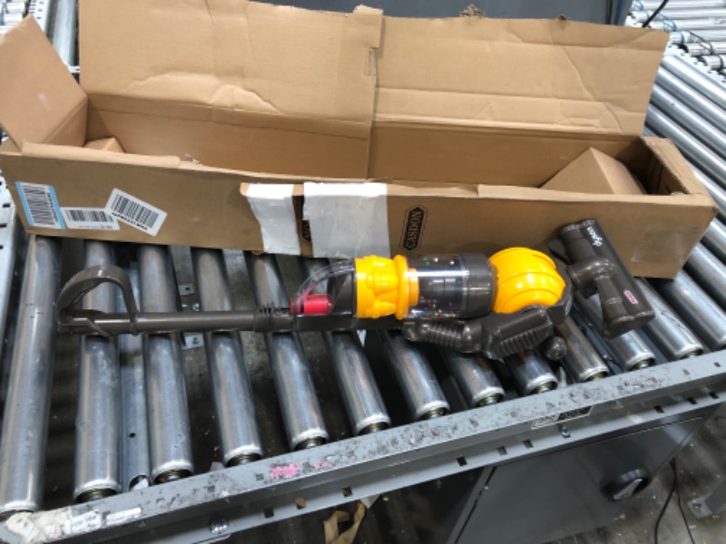 Photo 1 of Casdon Dyson Ball | Miniature Dyson Ball Replica For Children Aged 3+ | Features Working Suction To Add Excitement To Playtime Grey/Yellow