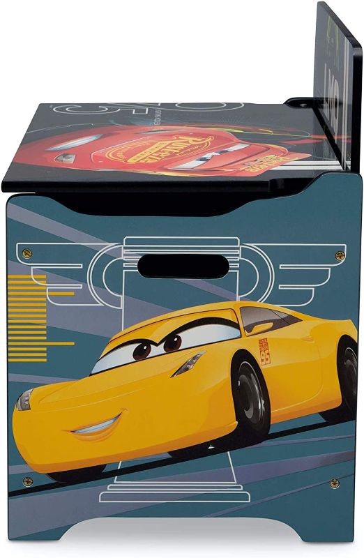 Photo 1 of Delta Children Deluxe Toy Box, Disney/Pixar Cars
