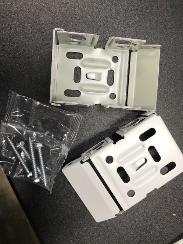 Photo 1 of 16 pack of Box Mounting Bracket for High Profile Blinds Window Blinds Headrail Bracket with screws 
