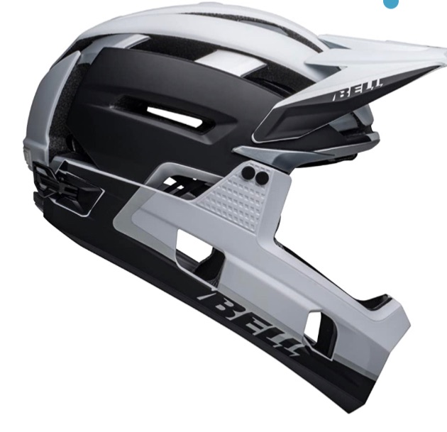 Photo 1 of BELL Super Air R MIPS Adult Mountain Bike Helmet-XL -MATTE BLACK AND WHITE 