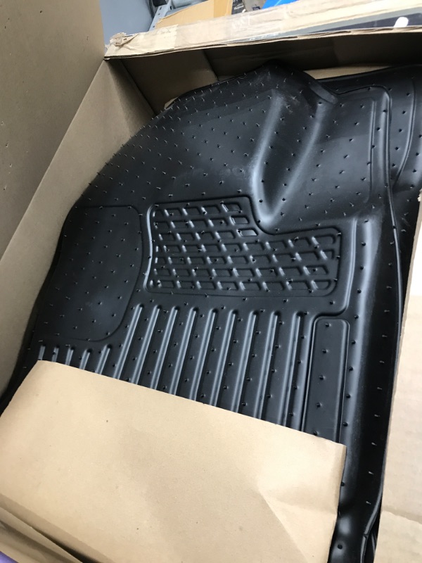 Photo 1 of Husky Liners Weatherbeater Series | Front & 2nd Seat Floor Liners (Footwell Coverage) - Black | 98951 | Fits 2005-2015 Toyota Tacoma Double Cab 3 Pcs