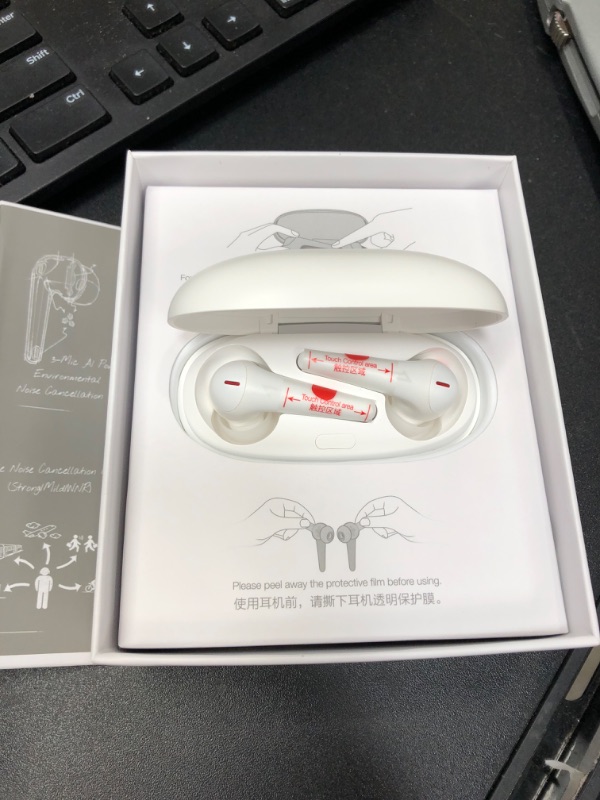 Photo 2 of 1MORE ComfoBuds Pro Wireless Earbuds Active Noise Cancelling, ANC in Ear Bluetooth Headphones, 13.4mm Driver, Multi Modes, 6 Mics for Clear Call, Fast Charge, Earphones Bluetooth Wireless, White