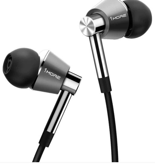 Photo 1 of 1MORE Triple Driver In-Ear Headphones- Grey
