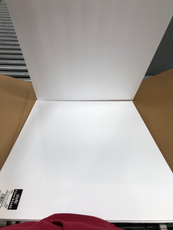 Photo 2 of UCreate Foam Board, White, 22" x 28", 5 Sheets 22" X 28", White