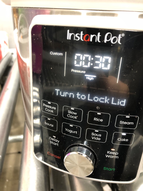 Photo 5 of *** POWERS ON *** Instant Pot Duo Plus, 6-Quart Whisper Quiet 9-in-1 Electric Pressure Cooker, Slow Cooker, Rice Cooker, Steamer, Sauté, Yogurt Maker, Warmer & Sterilizer, Free App with 1900+ Recipes, Stainless Steel 6QT Duo Plus