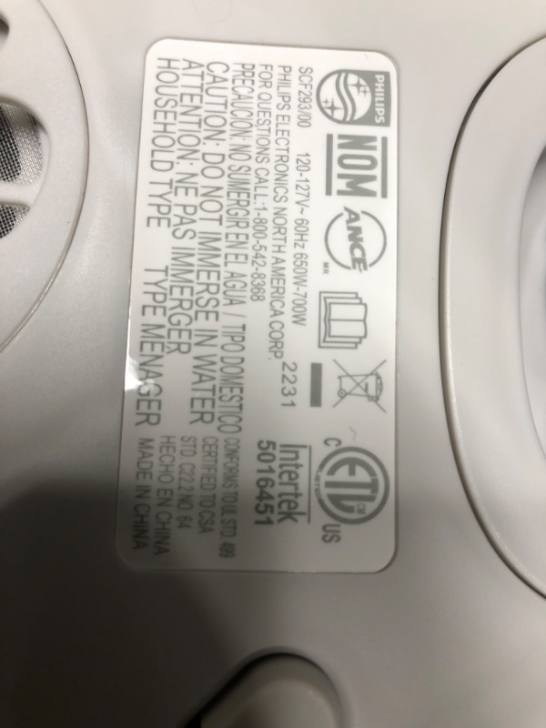 Photo 5 of *** POWERS ON *** Philips AVENT Premium Baby Bottle Sterilizer with Dryer, SCF293/00 Electric Sterilizer With dryer