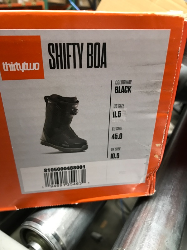 Photo 5 of 32 Thirty Two Shifty BOA Mens Snowboard Boots Black 11.5