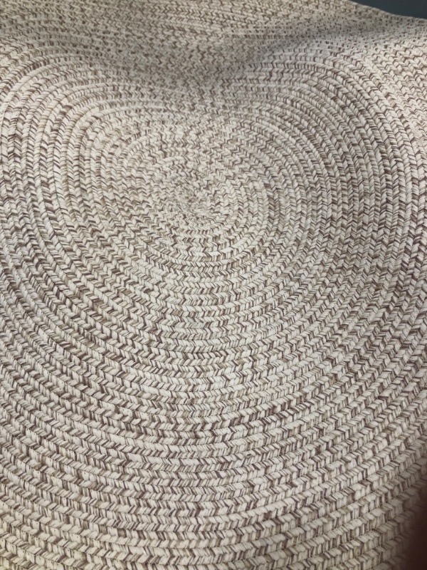 Photo 2 of 
nuLOOM Rigo Hand woven Farmhouse Jute Area Rug
Size:4' Round
Color:Natural