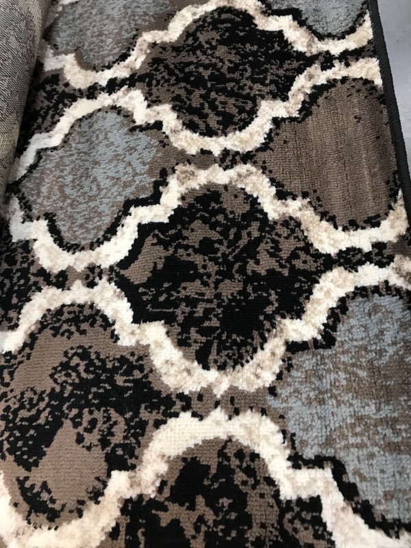 Photo 2 of ** USED**SUPERIOR Indoor Runner Rug, Jute Backed, Perfect for Living/ Dining Room, Bedroom, Office Decor, Viking Collection, 2'7" x 10' 