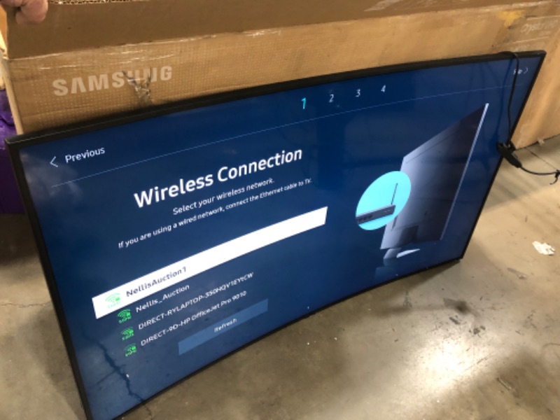 Photo 5 of SAMSUNG 65-inch Class Curved UHD TU-8300 Series - 4K UHD HDR Smart TV With Alexa Built-in (UN65TU8300FXZA, 2020 Model)
