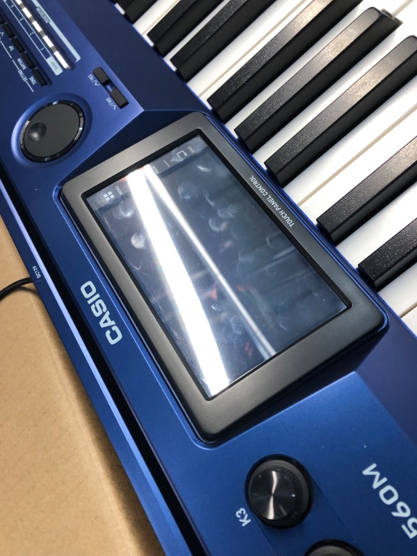 Photo 5 of **DOES NOT POWER ON, NOT FUNCTIONAL**Casio PX560BE 88-Key Digital Stage Piano, Blue, Digital Piano Blue Digital Piano