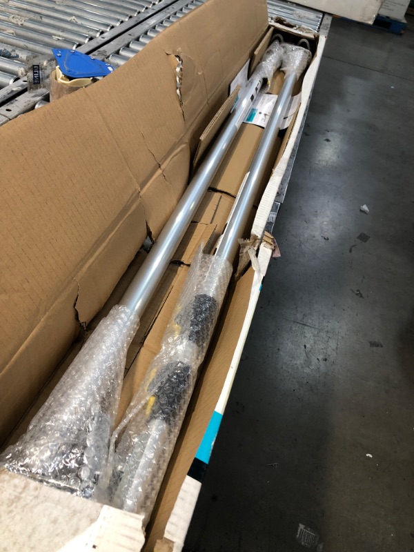 Photo 2 of **used item**
Trimaco 54732 Heavy Duty E-Z Up 12ft. Dust Containment Pole, 2 Pack, Silver/Black, 24 Foot 12' Heavy Duty Dust Containment Poles