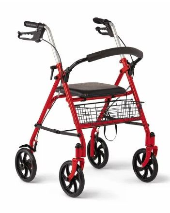 Photo 1 of **read comments**
Medline Standard Steel Folding Rollator with 8" Wheels