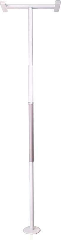 Photo 1 of 
Stander Security Pole, Floor to Ceiling Transfer Pole, Elderly Grab Bar and Bathroom Rail with Padded Handle, Iceberg White
Color:Iceberg White