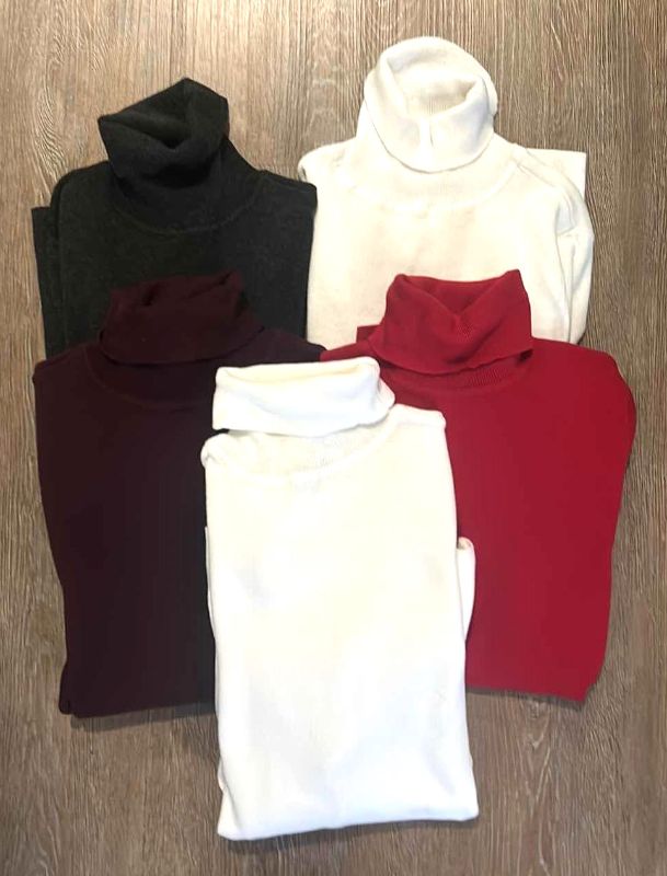 Photo 1 of 5 CHICOS TURTLENECK SWEATERS SIZE 1