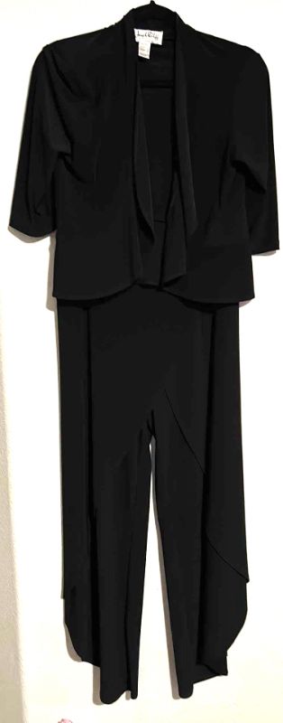 Photo 1 of 2 PIECE JOSEPH RIBKOFF FLOWY JACKET AND PANTS SIZE 10