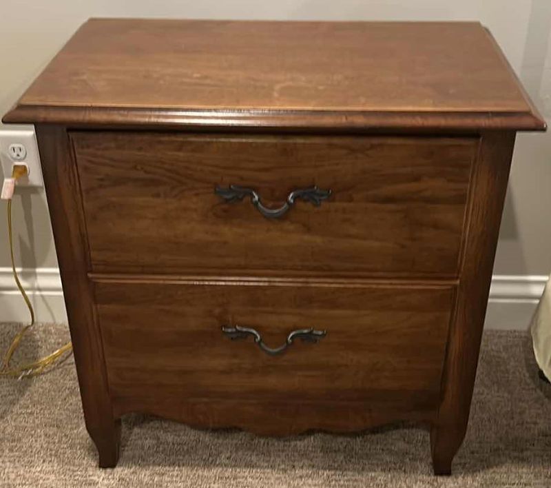 Photo 1 of IMPRESSIONS BY THOMASVILLE NIGHTSTAND 28” x 18” x 27”