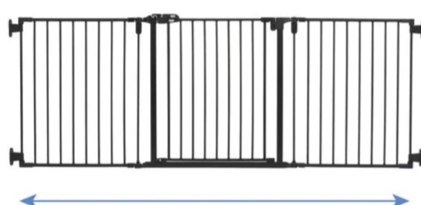 Photo 1 of NEW 3-PANEL WHITE PET GATE