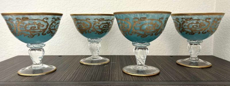 Photo 1 of 4 VINTAGE WINE CHALICES