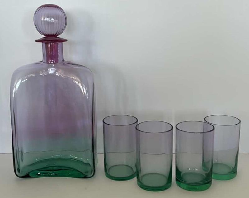 Photo 1 of CARLO MORETTI COLORED GLASS H12”