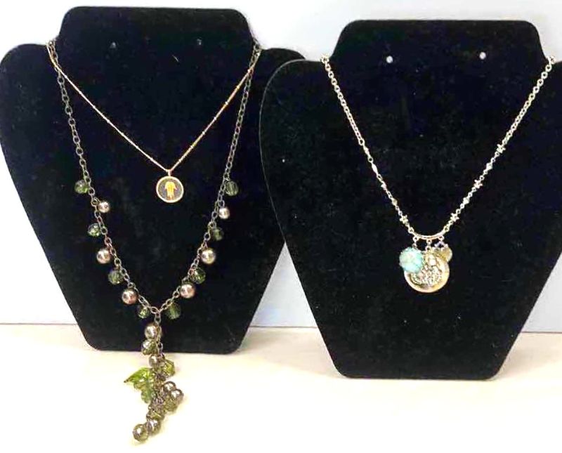 Photo 1 of COSTUME JEWELRY- 3 NECKLACES