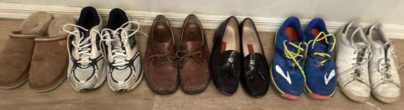 Photo 1 of 6 PAIRS MENS SHOES SIZE 12