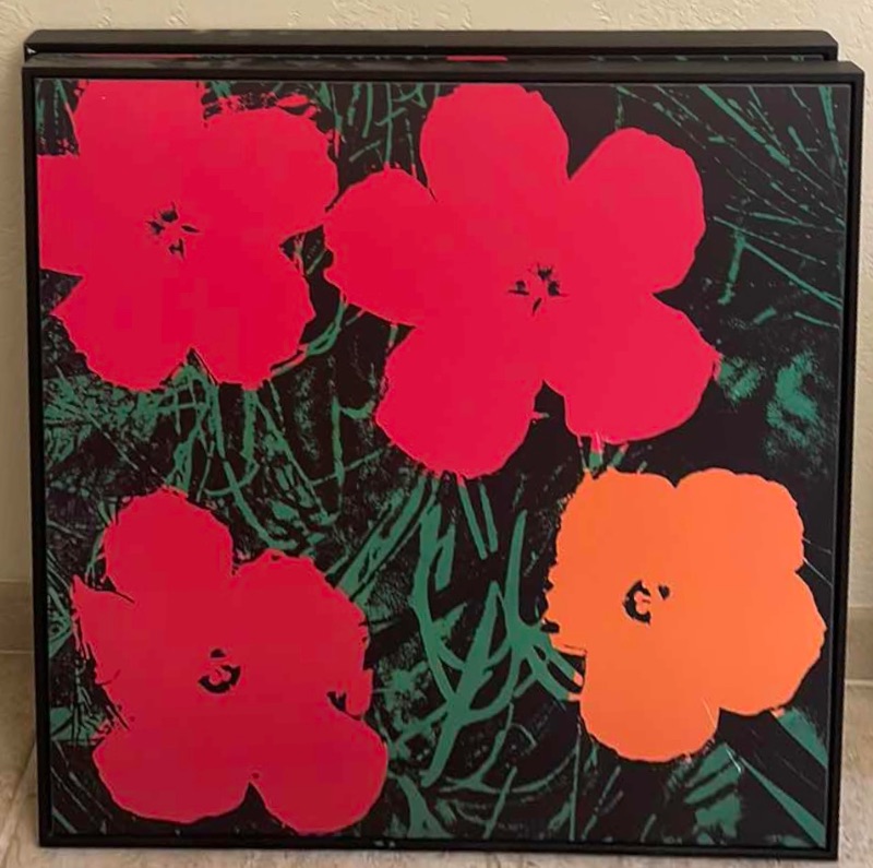 Photo 1 of ANDY WARHOL FLOWERS 23” 