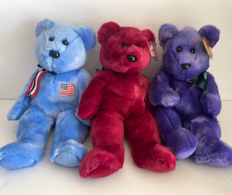 Photo 1 of TY BEANIE BUDDIES BEARS NWT