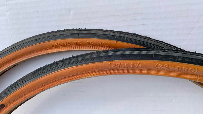 Photo 1 of 2-24” LIHSIN CAMEL BICYCLE TIRES