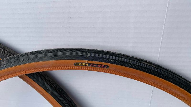 Photo 1 of 2-24” LIHSIN CAMEL BICYCLE TIRES