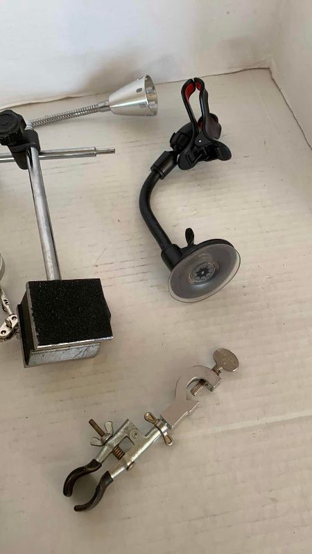 Photo 1 of ASSORTED GRIPS AND A BARBECUE LIGHT