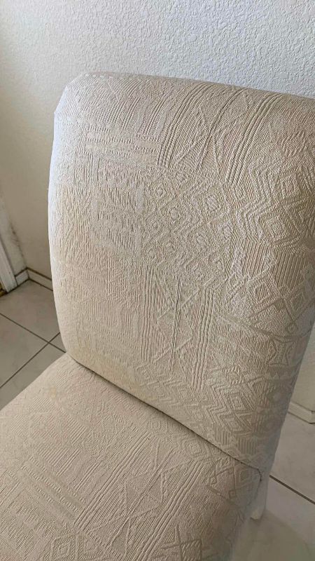Photo 1 of HIGH BACK UPHOLSTERED PARSONS SIDE CHAIR