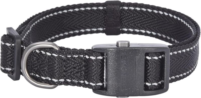 Photo 1 of DOGNESS Challenger Series Dog Collar, Light Weight, Reflective at Low Light, Ultra-Light Aluminum Buckle, 4 Sizes 4 Colors for Small Medium Large Dogs, Matching Leash Harness Sold Separately