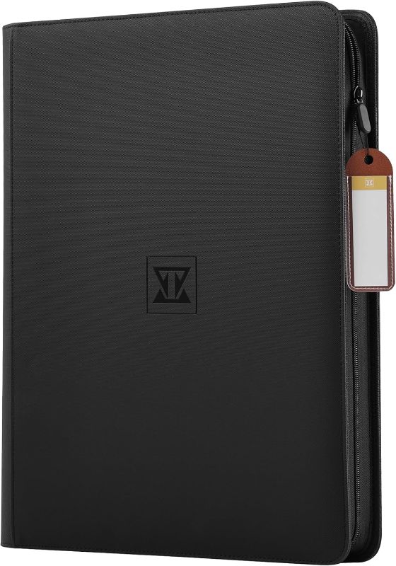 Photo 1 of 1000+ Trading Card Binder, 16 Pocket Zip Card Collection Binder Card Album Compatible with TCG, MTG, Baseball Cards, Sports Cards and More (Black)