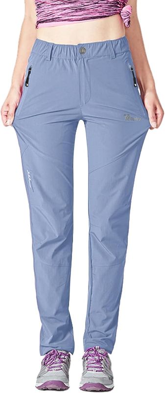 Photo 1 of SIZE SMALL - Rdruko Women's Outdoor Hiking Pants Lightweight Quick Dry Water Resistant Travel Fishing Pants with Pockets