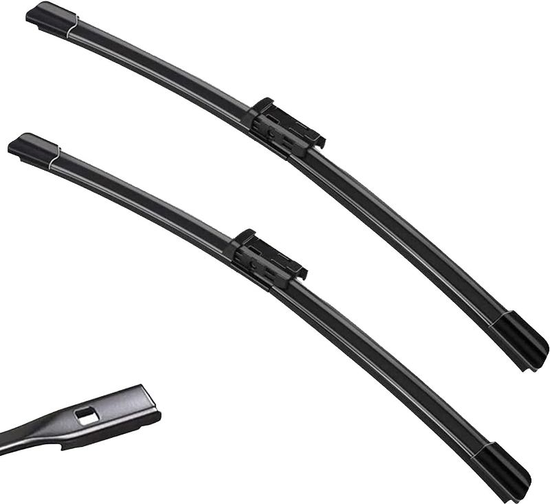 Photo 1 of 2 Factory Wiper Blades Replacement For Audi A4 S4 Q5 SQ5 Q3 A5 S5 RS5 2009-2020 Original Equipment Windshield Wiper Blade Set - 24"/20" (Set of 2)