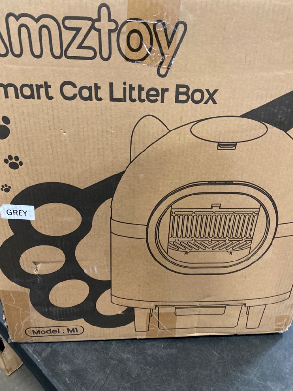 Photo 3 of Self Cleaning Cat Litter Box, Large Automatic Cat Litter Box for Multiple Cats