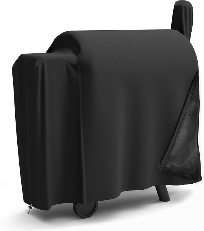 Photo 1 of SHINESTAR Pellet Grill Cover for Traeger Pro 34/780, Special Zipper Design & Waterproof, Easy to Put On and Take Off