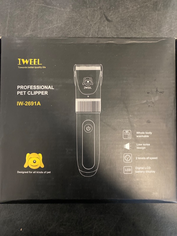 Photo 2 of IWEEL Professional Pet Clipper IW-2691A