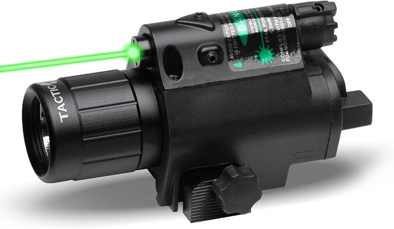 Photo 1 of Firefly V1 Red or Green Laser Flashlight with Charger | Combat Veteran Owned Company | Picatinny Rail Mount and Tail Switch | Rifle or Hand Gun